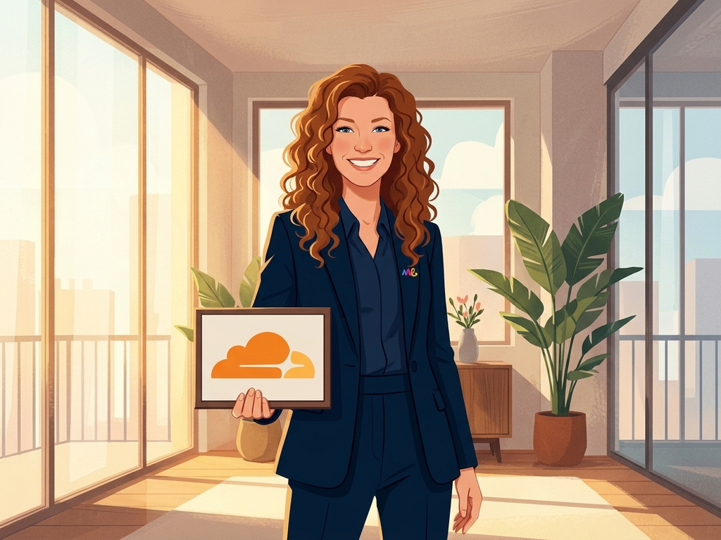 شعار Cloudflare لمعلمة Cloudflare for Startups