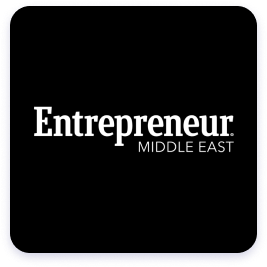 شعار التغطية التحريرية لـ Entrepreneur Middle East.