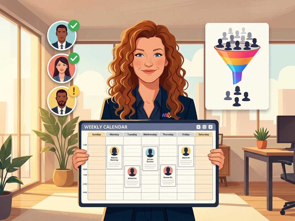 الجدولة والمعايرة تلقائيًا